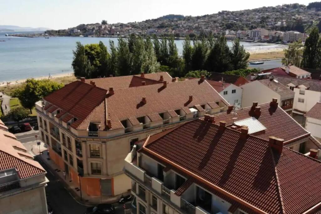Apartamento Primera línea de playa Rías Baixas, Moaña Exterior foto